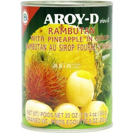 Rambutan & Ananas in Siroop