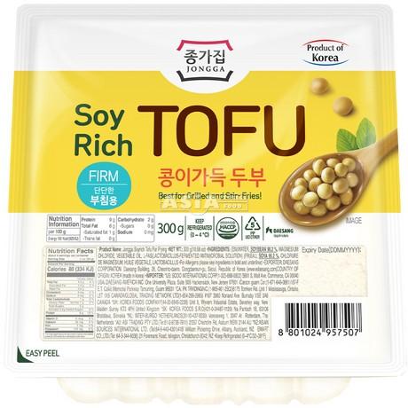 Sojarijke Tofu voor Braden