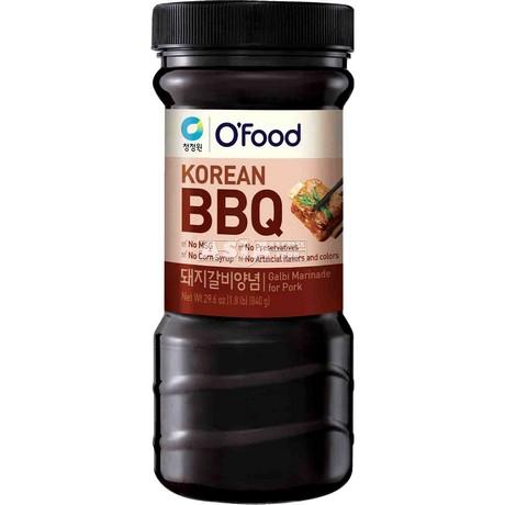 Koreanische BBQ Galbi Marinade Schwein