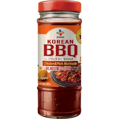 Korean BBQ Hühn & Schwein Heiß