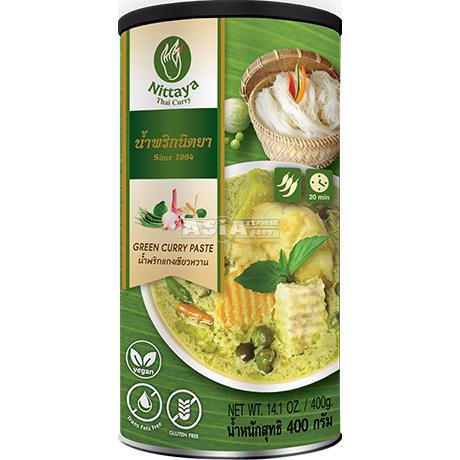Groene Currypasta (veganistisch)