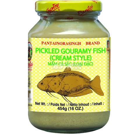 Pickled Cream Gouramy Fish    