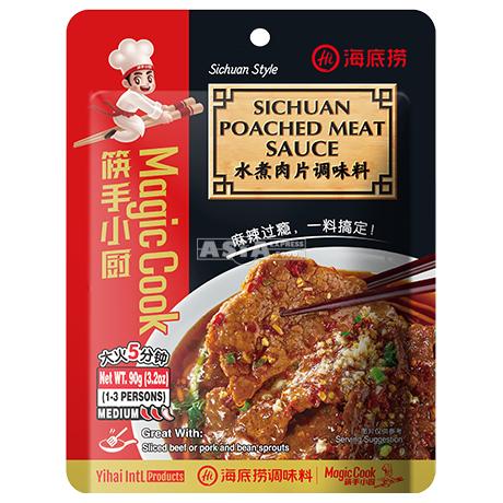 Sichuan Gepocheerde Vlees Saus