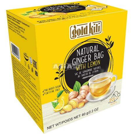 Natural Ingwer Zitronengetränk