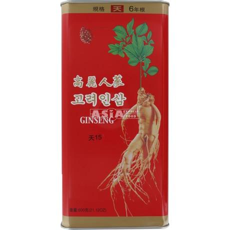 Dried Canned Ginseng Roots