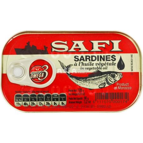 Sardinen in Pflanzenöl