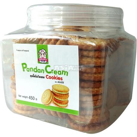 Pandan Cream Cookies