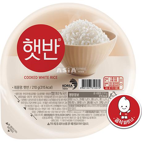Reis Gekocht Weiß