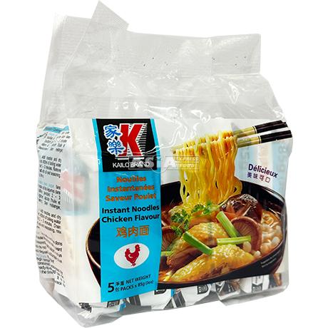 Nouilles instantanées saveur poulet WAI WAI : les 3 sachets de 60g