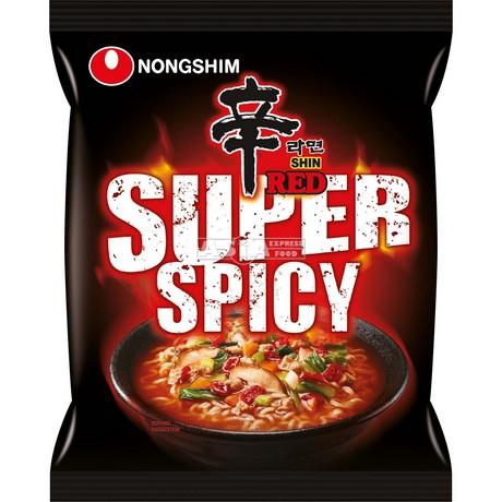 Instant Nudeln Shin Red Super Spicy