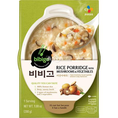 Rice Porridge Mushroom & Vegetables