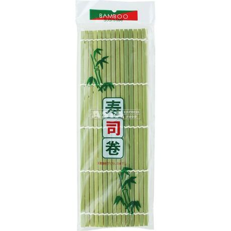 Grüne Bambusmatten