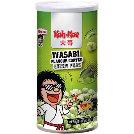 Grüne Erbsen mit Wasabi