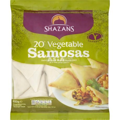 Gemüse Samosa 20 Stücke