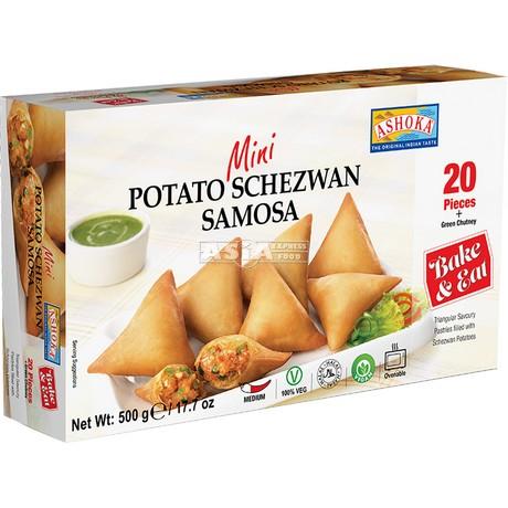 Mini Potato Schezwan Samosa (20 pieces)