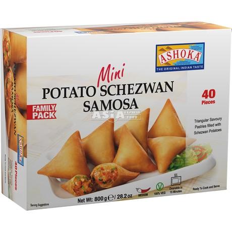 Mini Potato Schezwan Samosa (40 pieces)