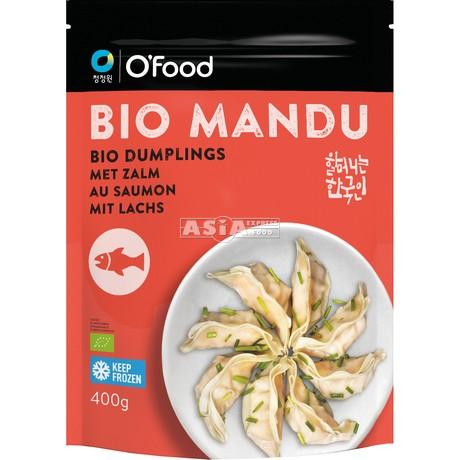 Bio Mandu with Salmon