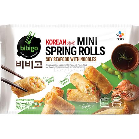 Spring Roll Soy Seafood with Noodle
