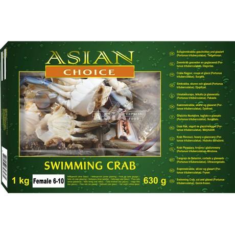 Swimming Crab Cut Female 6-10 PCS