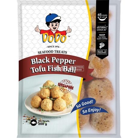 Schw. Pfeffer Tofu Fischball