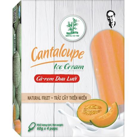 Cantaloup-Melone Eis
