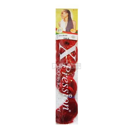 Ultra Tresse 82in Couleur Rouge 13OS