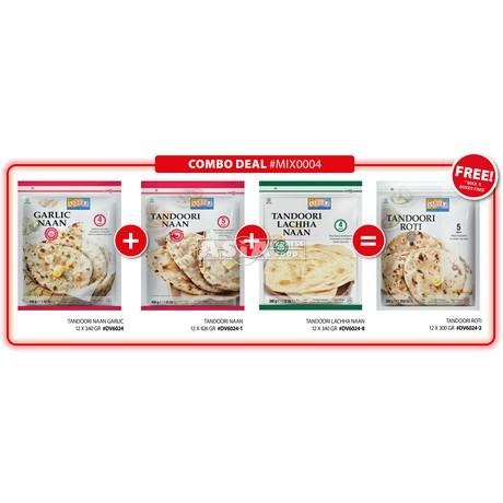 Naan Deal – 3+1 Free
