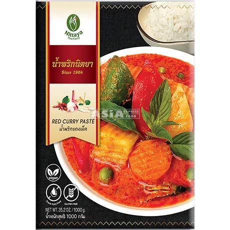Rode Curry Pasta (Vegetarisch)